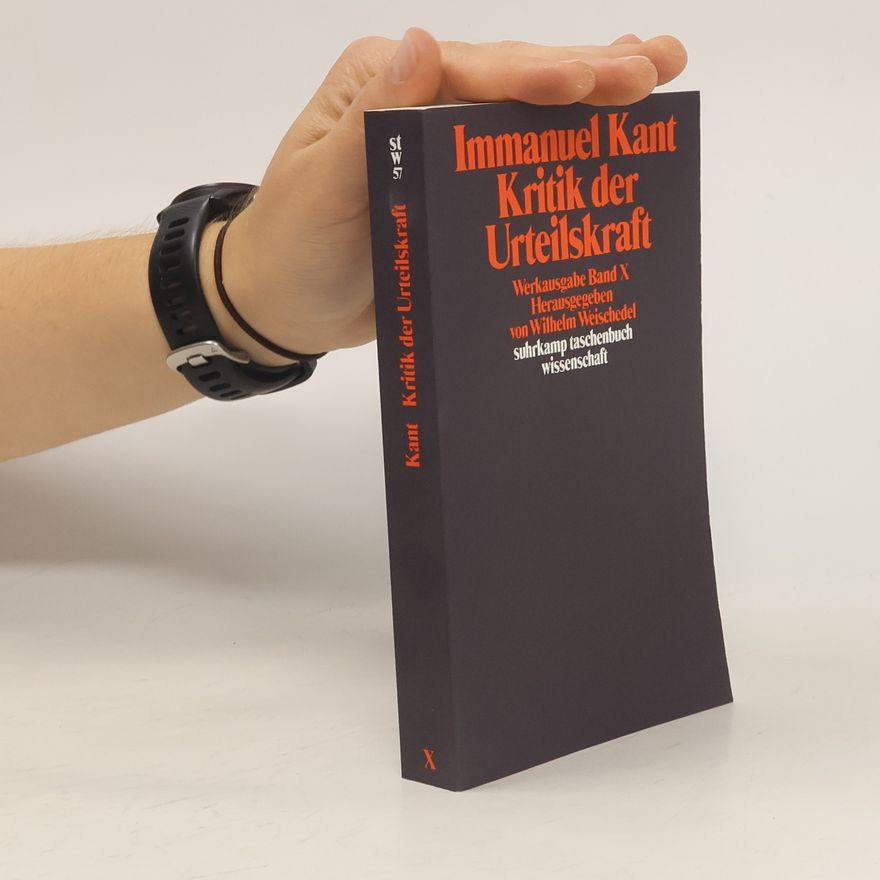 Immanuel Kant Kritik der Urteilskraft