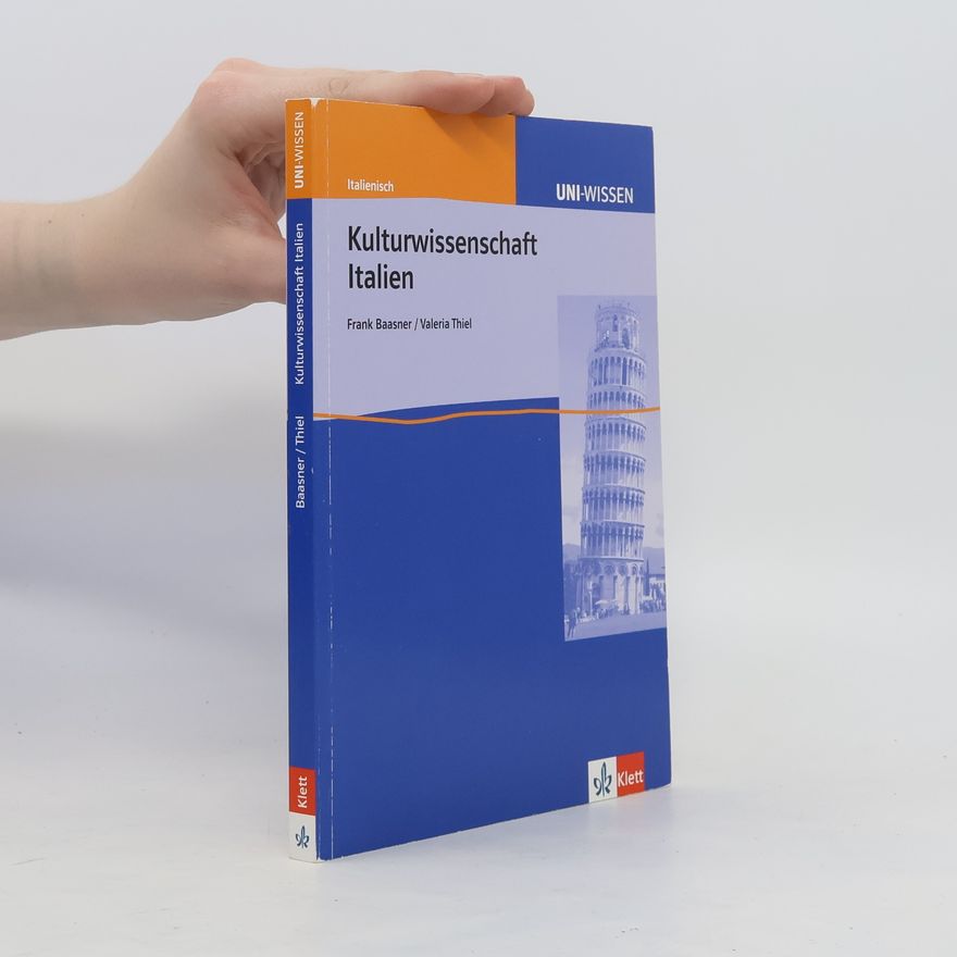 Frank Baasner Kulturwissenschaft Italien