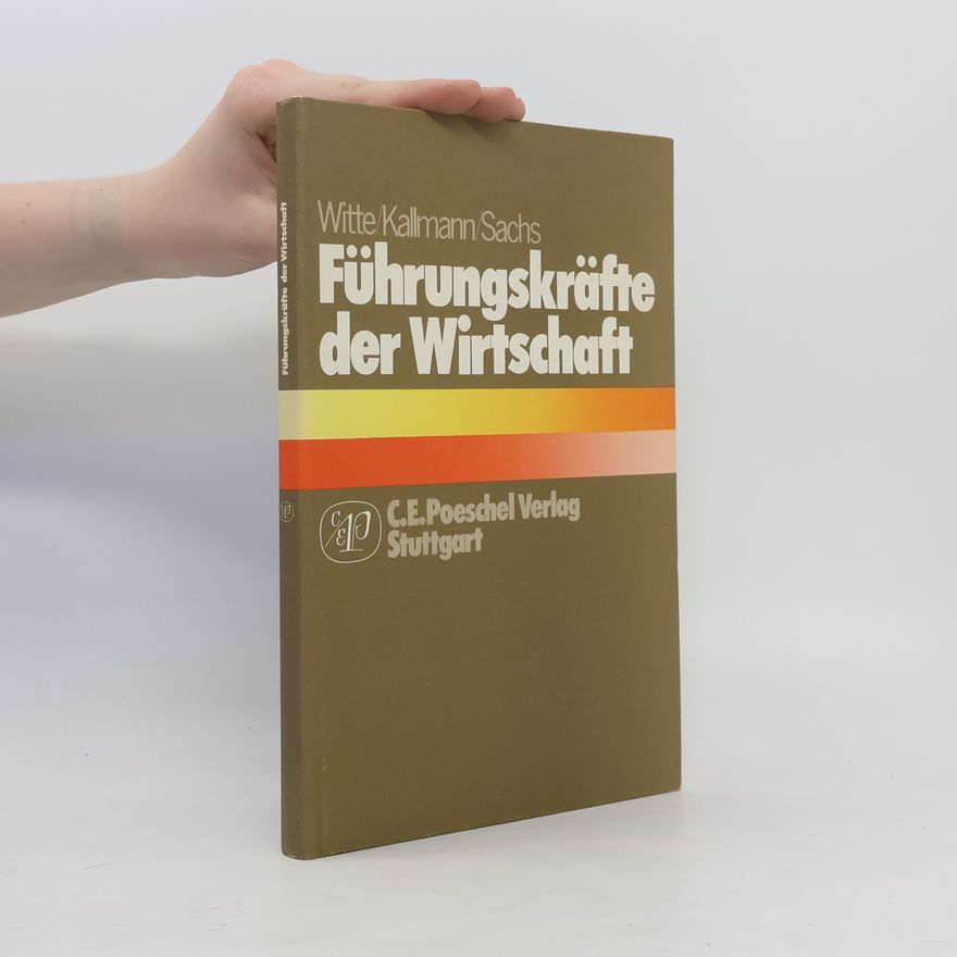 Eberhard Witte Führungskräfte der Wirtschaft