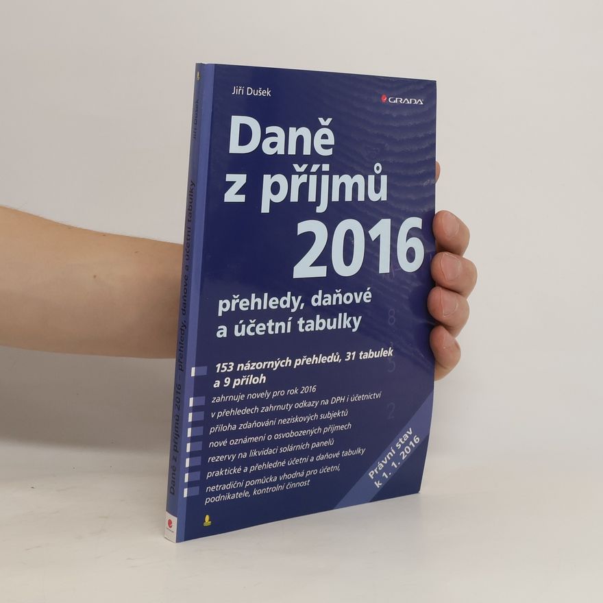 Jiří Dušek Daně z příjmů 2016