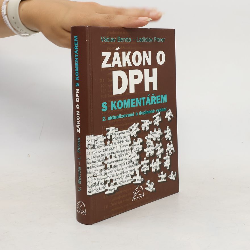 Václav Benda Zákon o DPH s komentářem