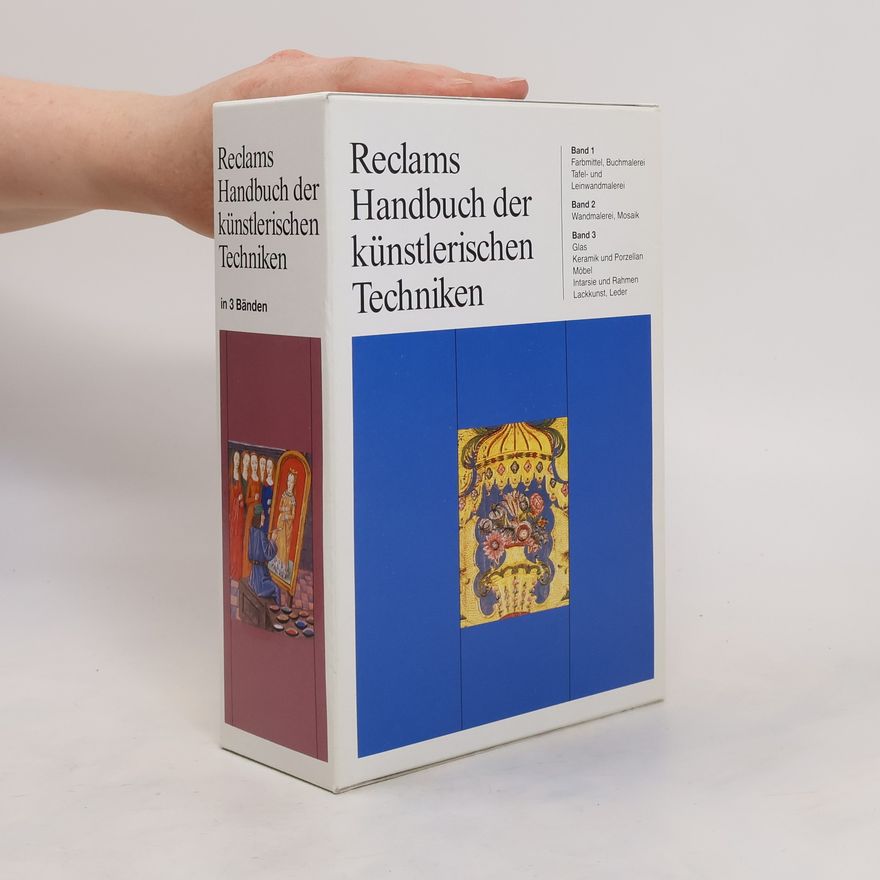 Albert Knoepfli Reclams Handbuch der künstlerischen Techniken Bd. 1-3.
