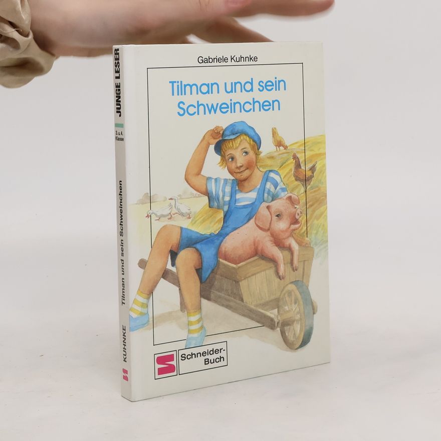 Gabriele Kuhnke Tilman und sein Schweinchen