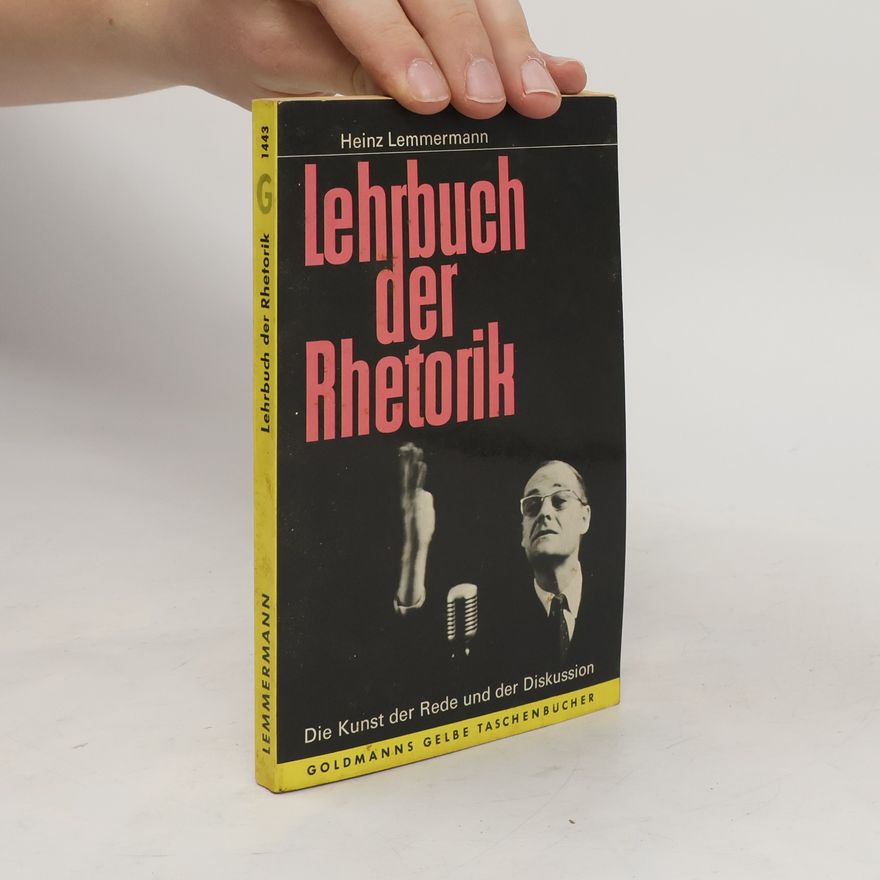 Heinz Lemmermann Lehrbuch der Rhetorik