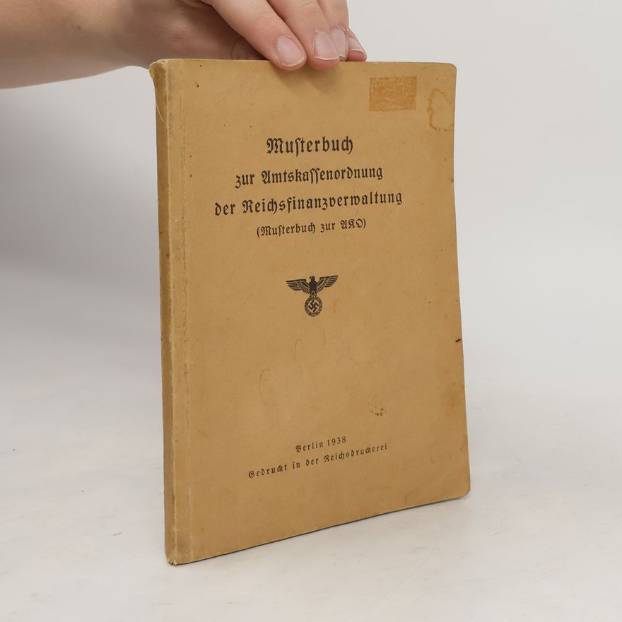 Autores varios Musterbuch zur Amtskassenordnung der Reichsfinanzverwaltung