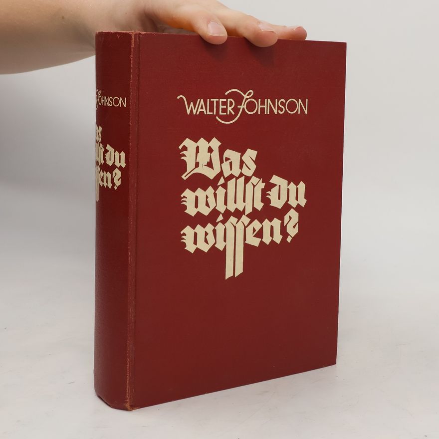Walter R. Johnson Was willst du wissen?