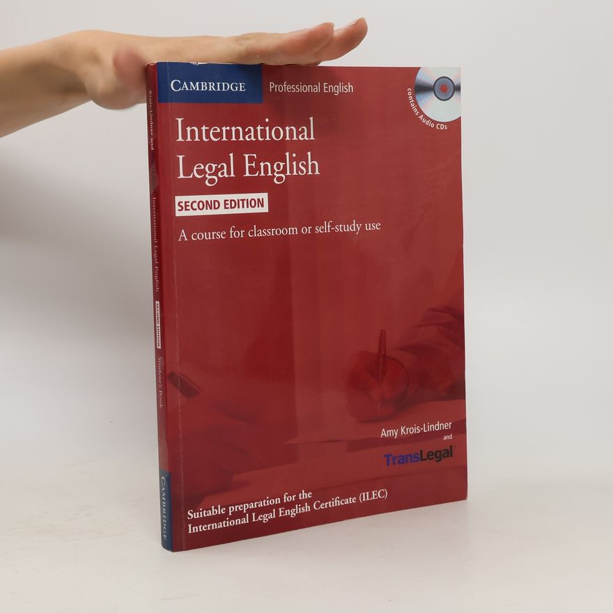 Amy Krois-Lindner International Legal English