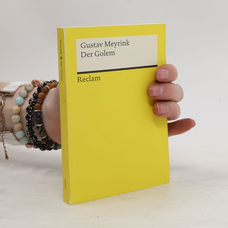 Gustav Meyrink Der Golem