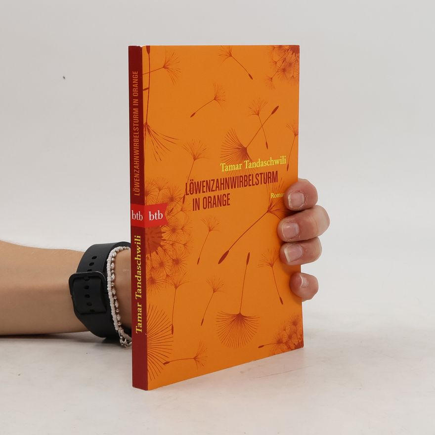 Tamar Tandaschwili Löwenzahnwirbelsturm in Orange