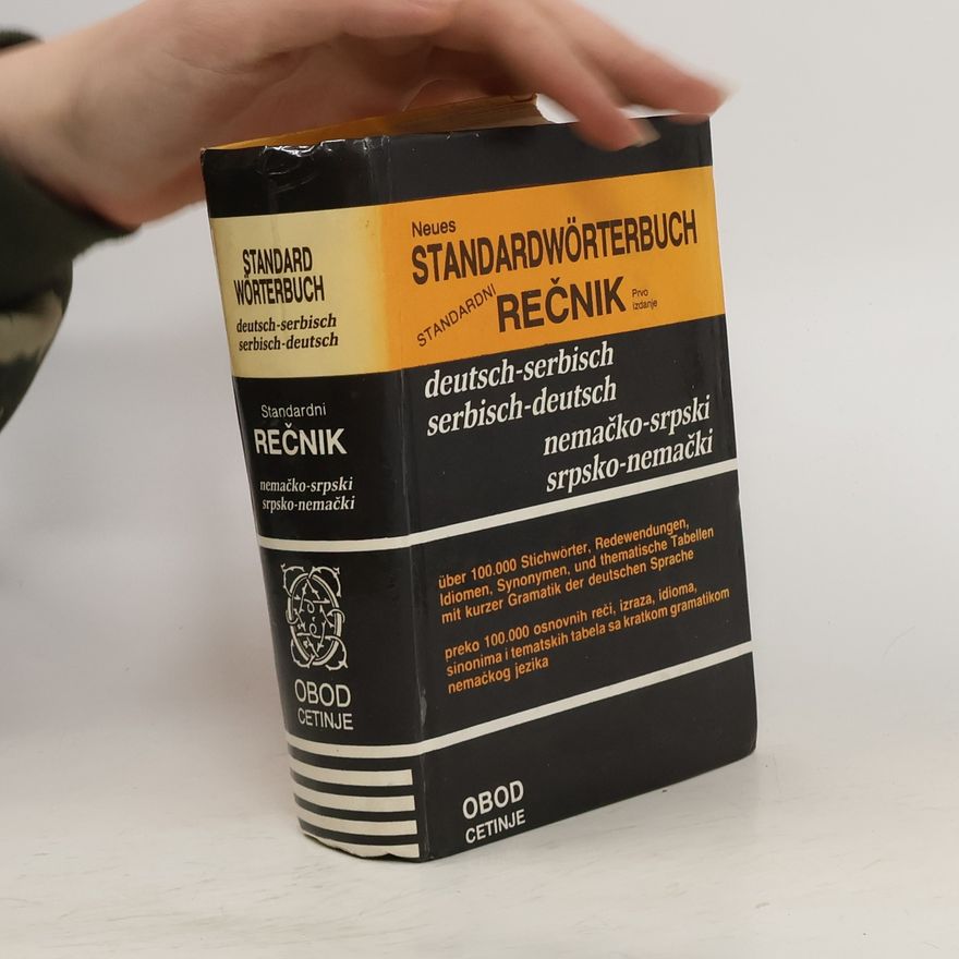 Various authors Neues Standardwörterbuch. Deutsch-serbisch, serbisch-deutsch