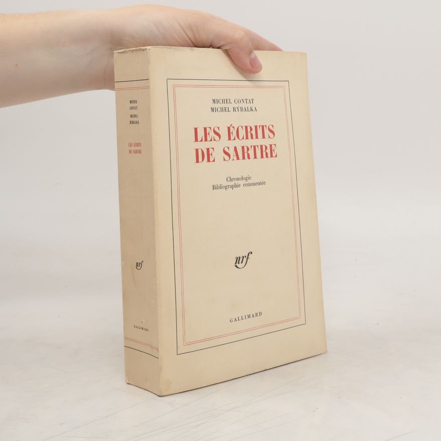Michel Contat Les Écrits de Sartre