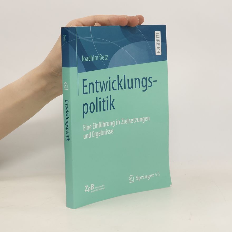 Joachim Betz Entwicklungspolitik
