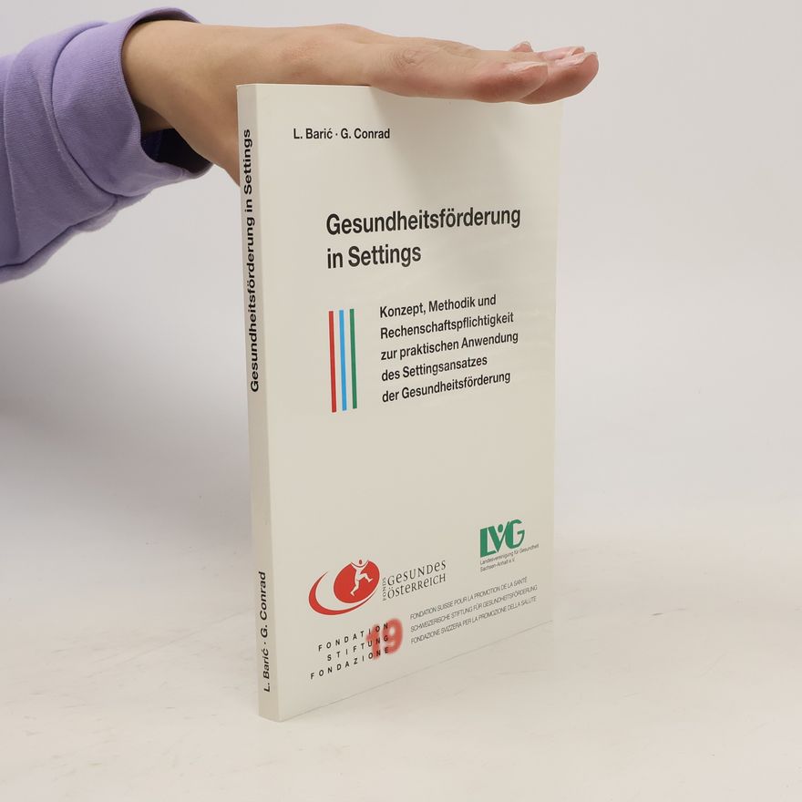 Leo Barić Gesundheitsförderung in Settings