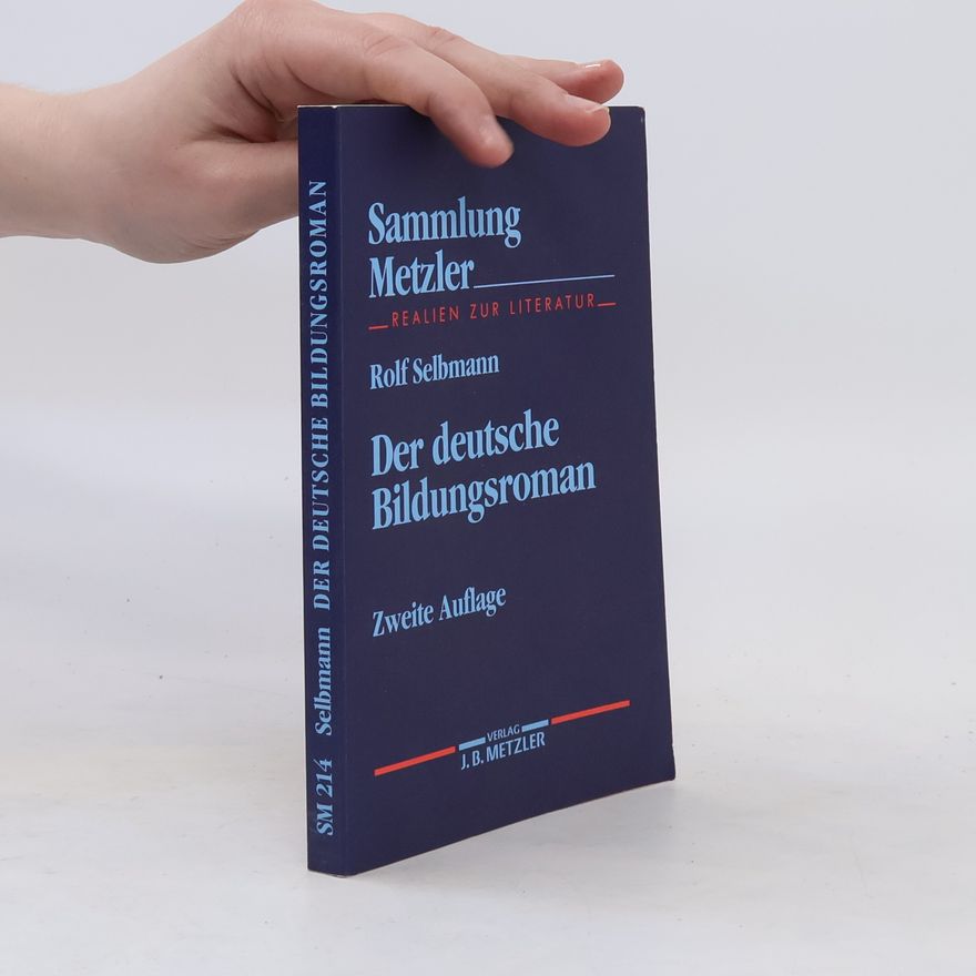 Rolf Selbmann Der deutsche Bildungsroman
