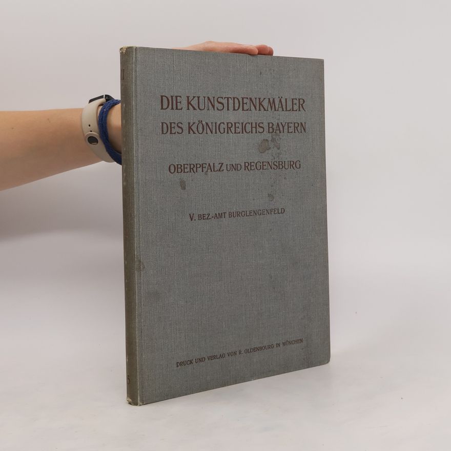 Autorenkollektiv Die Kunstdenkmäler des Königreichs Bayern, Oberpfalz und Regensburg. V. Bez.-Amt Burglengenfeld