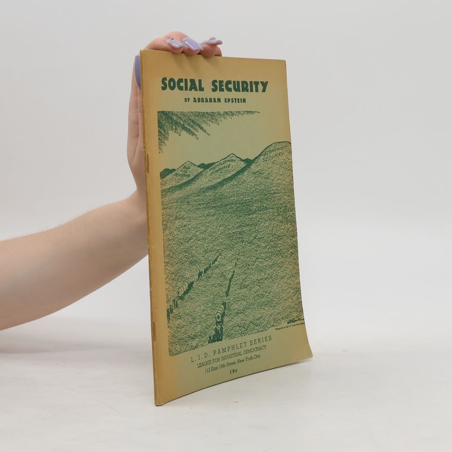 Abraham Epstein Social Security