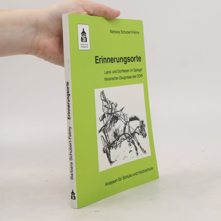 Barbara Schubert Felmy Erinnerungsorte