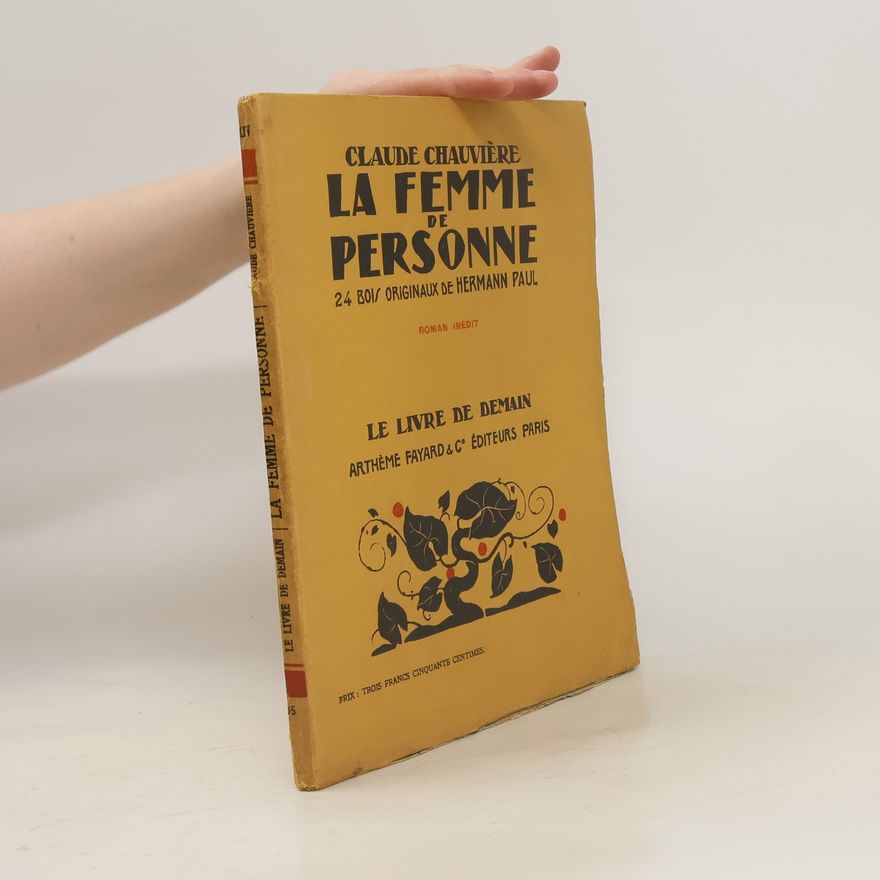 Claude Chauvière La femme de personne