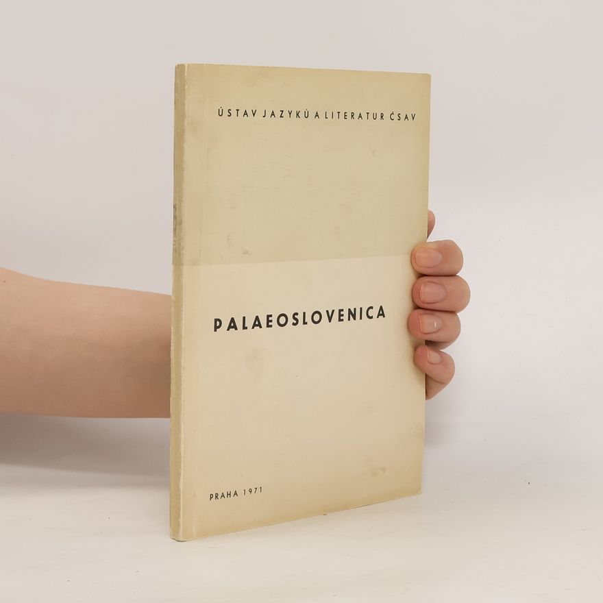 Kolektiv autorů Paleoslovenica