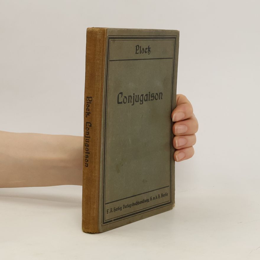 Gustav Ploetz Conjugaison française