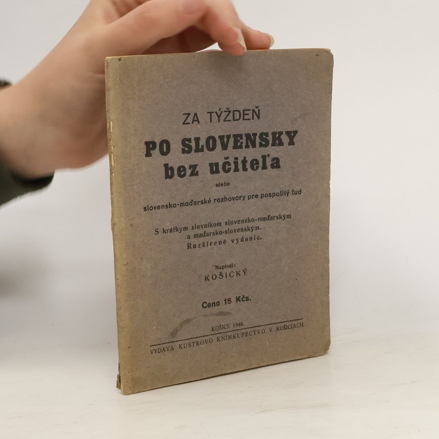 Various authors Za týždeň po slovensky bez učiteľa