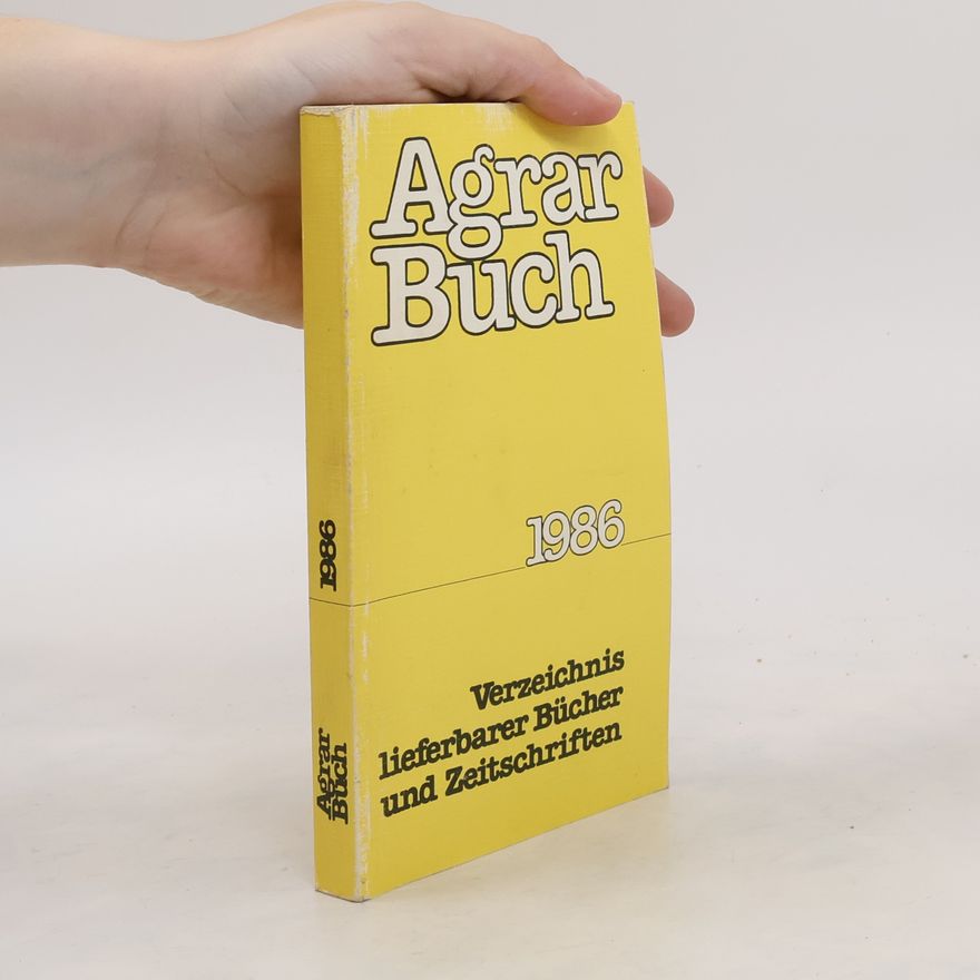Autorenkollektiv Agrar Buch 1986