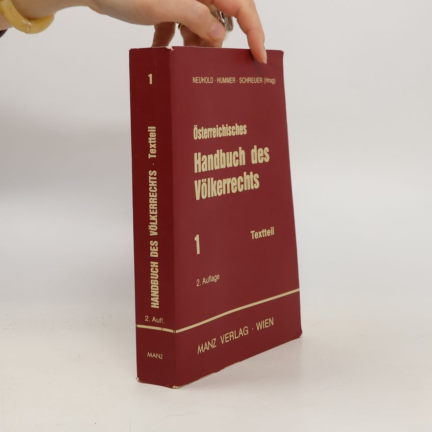 Waldemar Hummer Österreichisches Handbuch des Völkerrechts 1