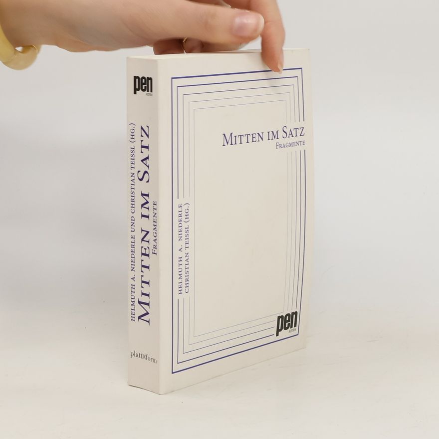 Helmuth A. Niederle Mitten im Satz