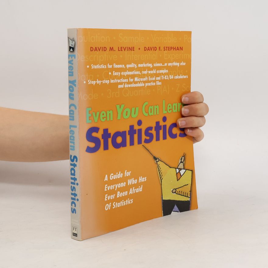 David Levine Even You Can Learn Statistics