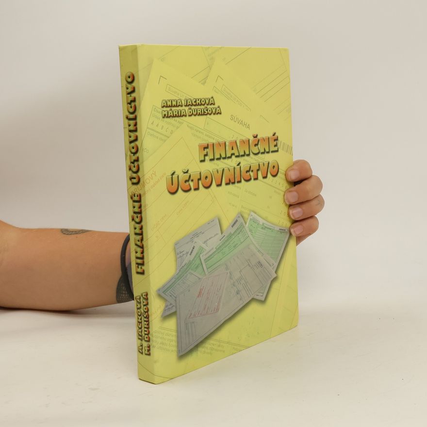 Anna Jacková Finančné účtovníctvo