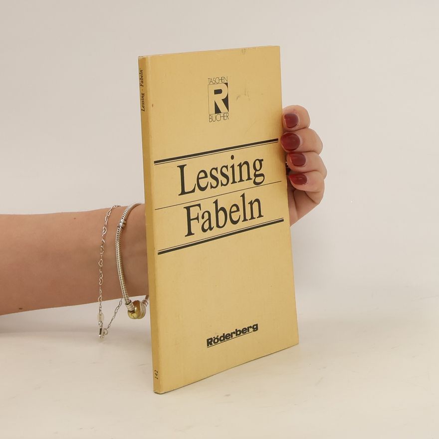 Gotthold Ephraim Lessing Fabeln