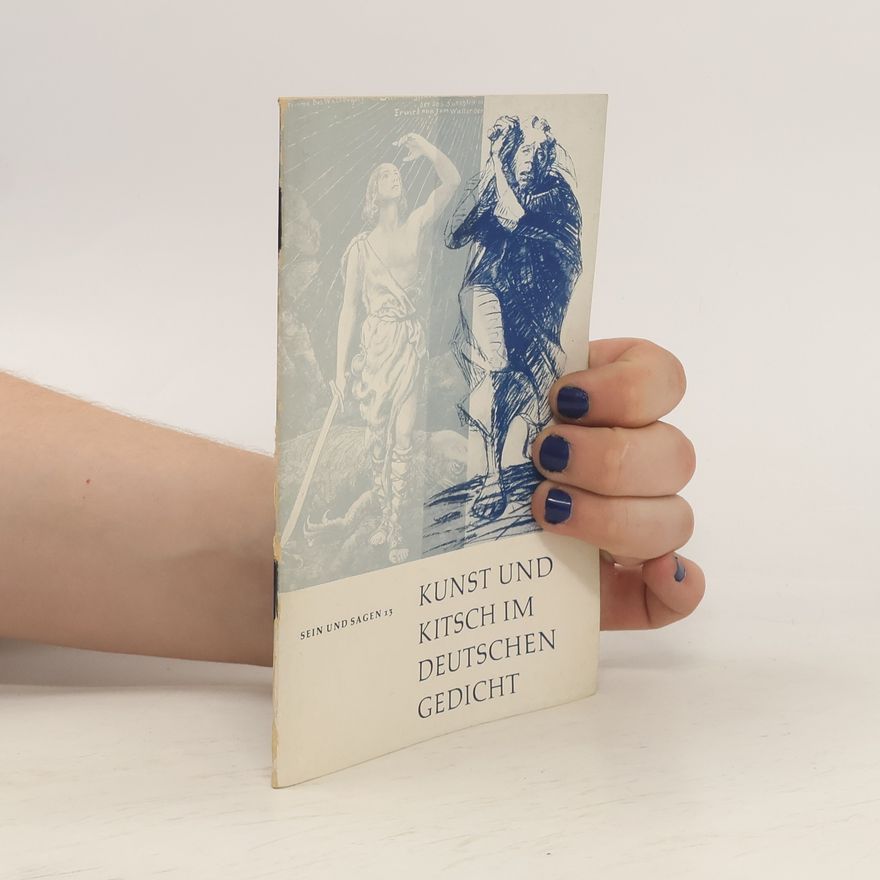 Wolf Dietrich Jägel Kunst und Kitsch im deutschen Gedicht