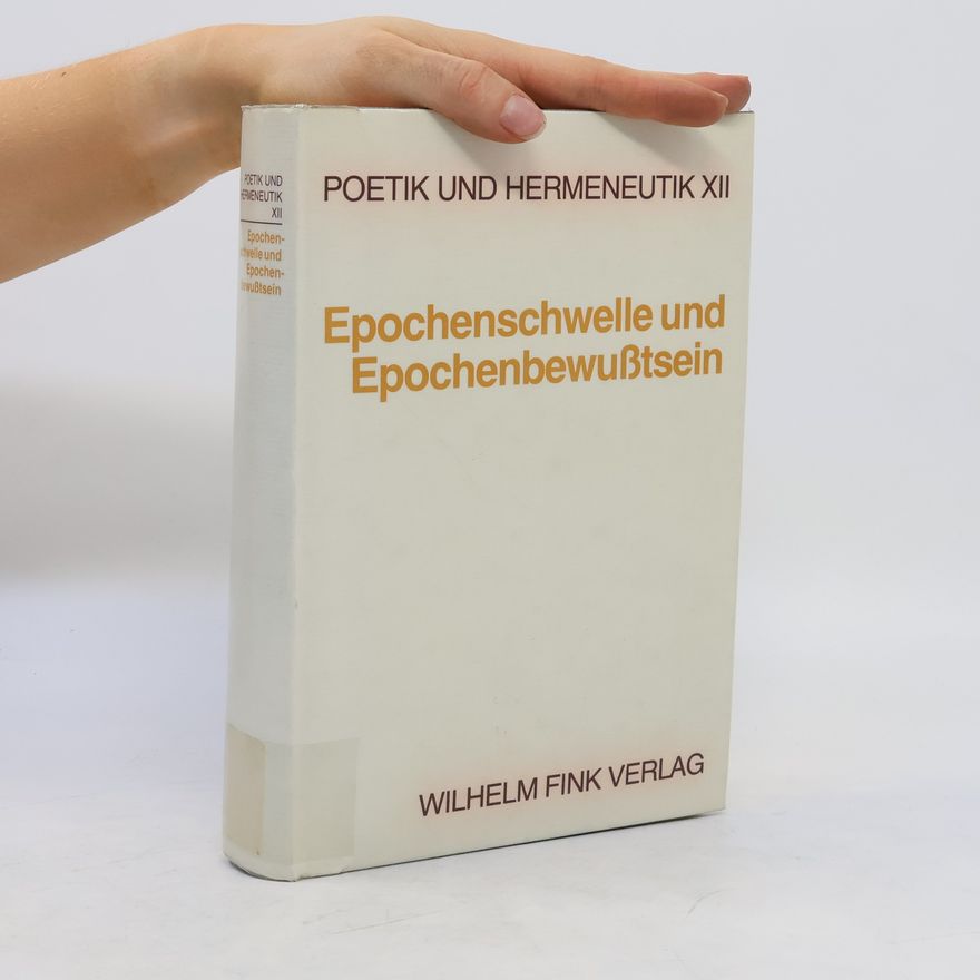 Reinhart Herzog Epochenschwelle und Epochenbewusstsein