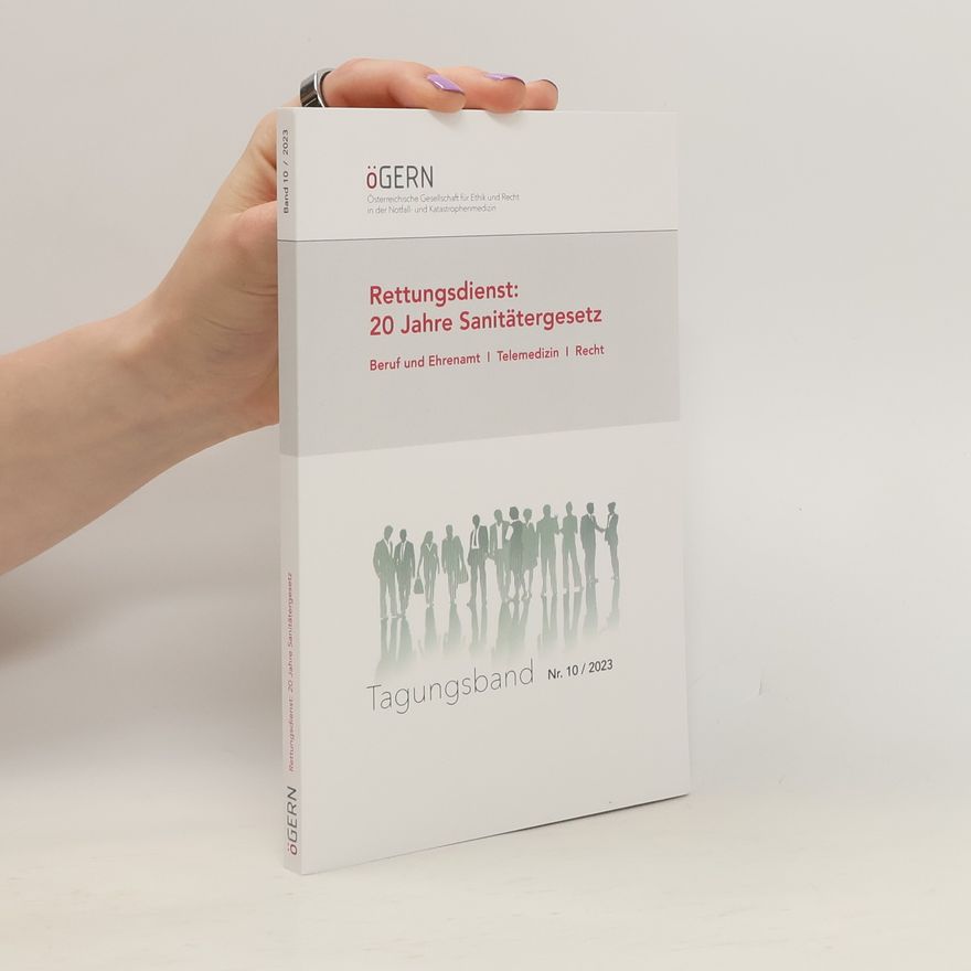 Autorenkollektiv Rettungsdienst: 20 Jahre Sanitätergesetz