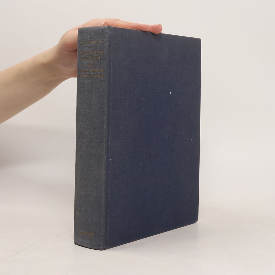 Ernst Robert Curtius Europäische Literatur und lateinisches Mittelalter