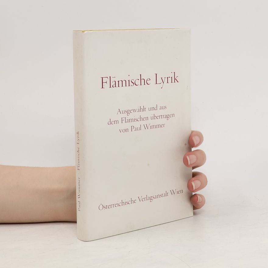 Paul Wimmer Flämische Lyrik