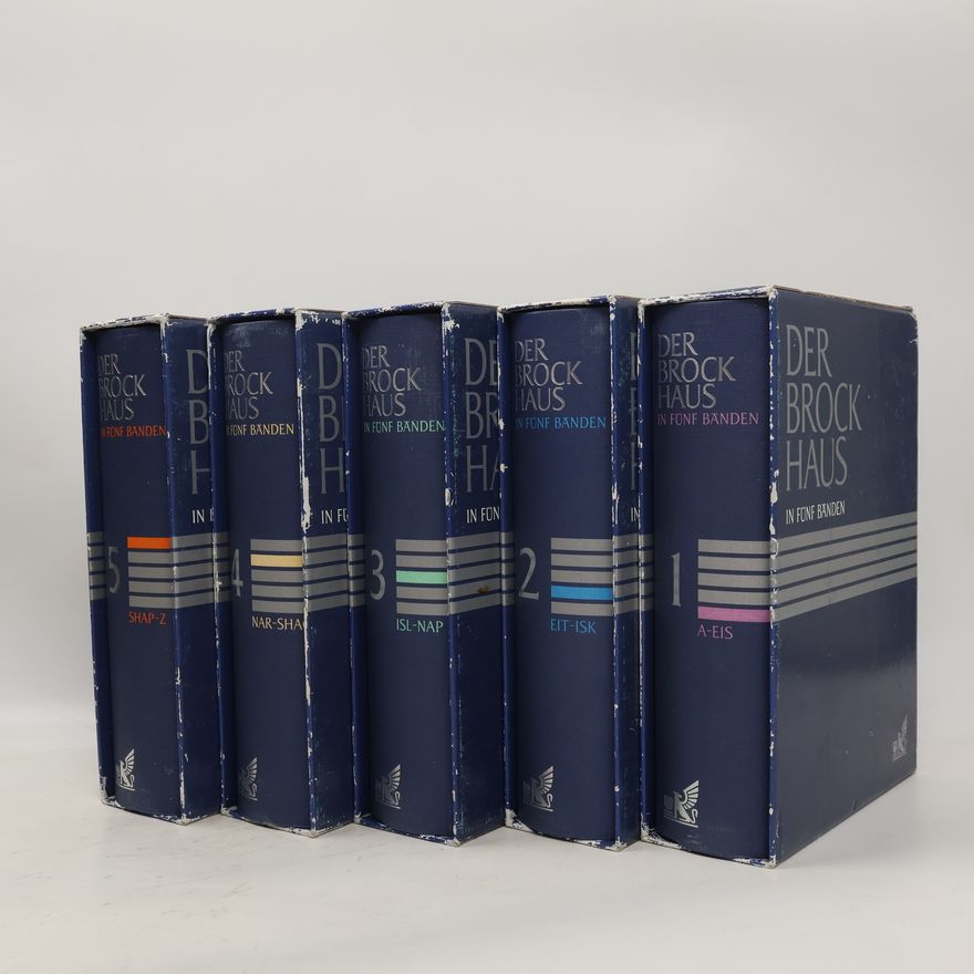 Autorenkollektiv Der Brockhaus, 5 Bde., 10., neu bearb. Aufl.