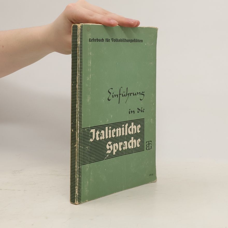 Autorenkollektiv Einführung in die italienische Sprache