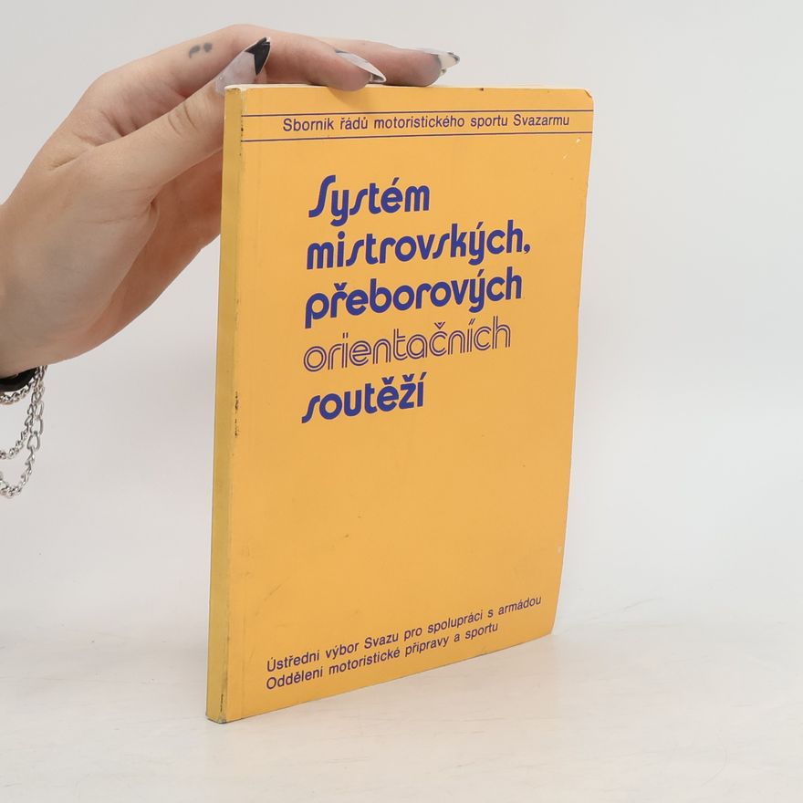 Various authors systém mistrovských přeborových orientačních soutěží