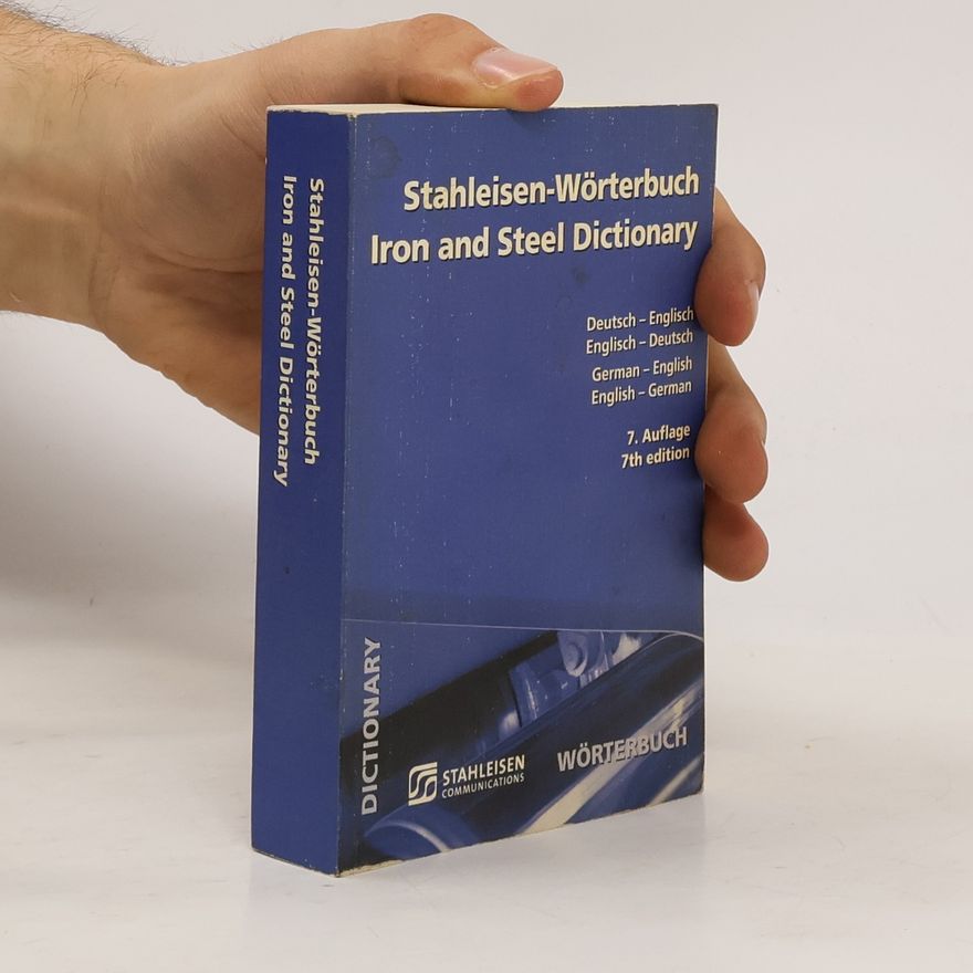 Kerstin Garbracht Stahleisen-Wörterbuch