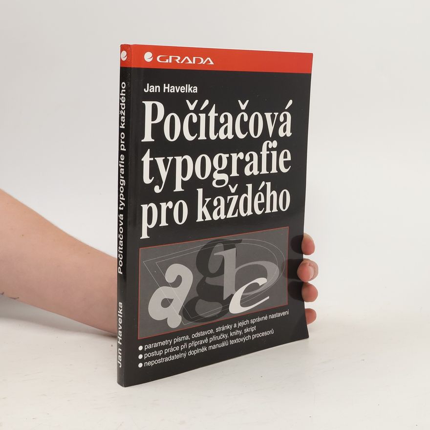 Jiří Kreuz Počítačová typografie pro každého