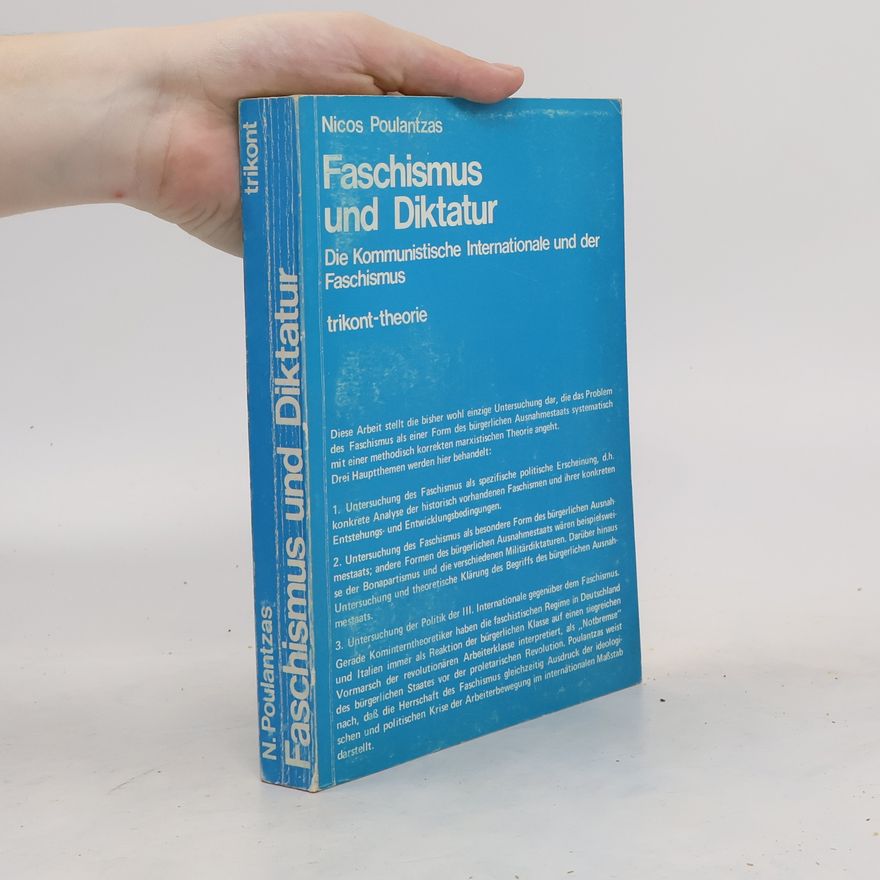 Nikos Poulantzas Faschismus und Diktatur