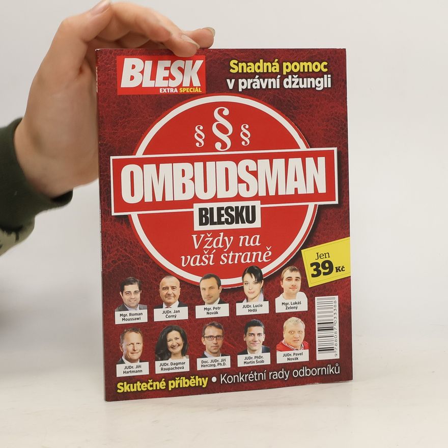 Eva Frank-Noyon Ombudsman Blesku : vždy na vaší straně