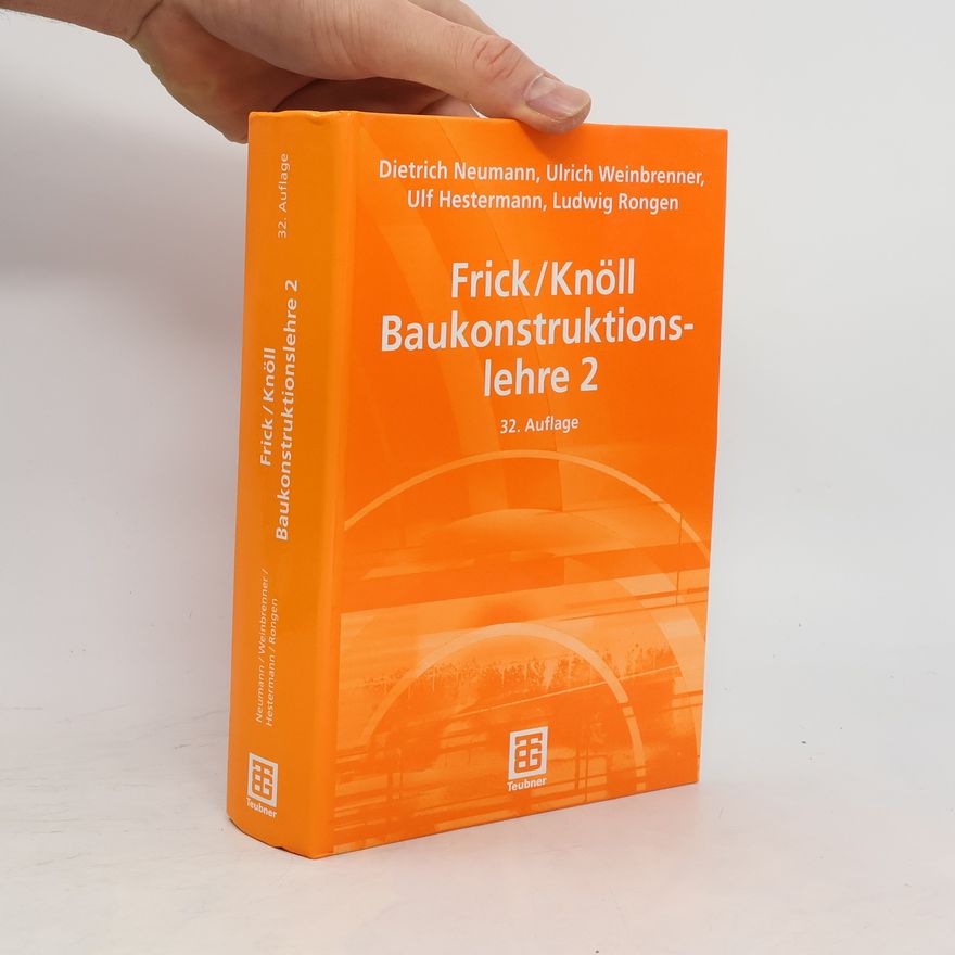 Ulrich Weinbrenner Baukonstruktionslehre 2
