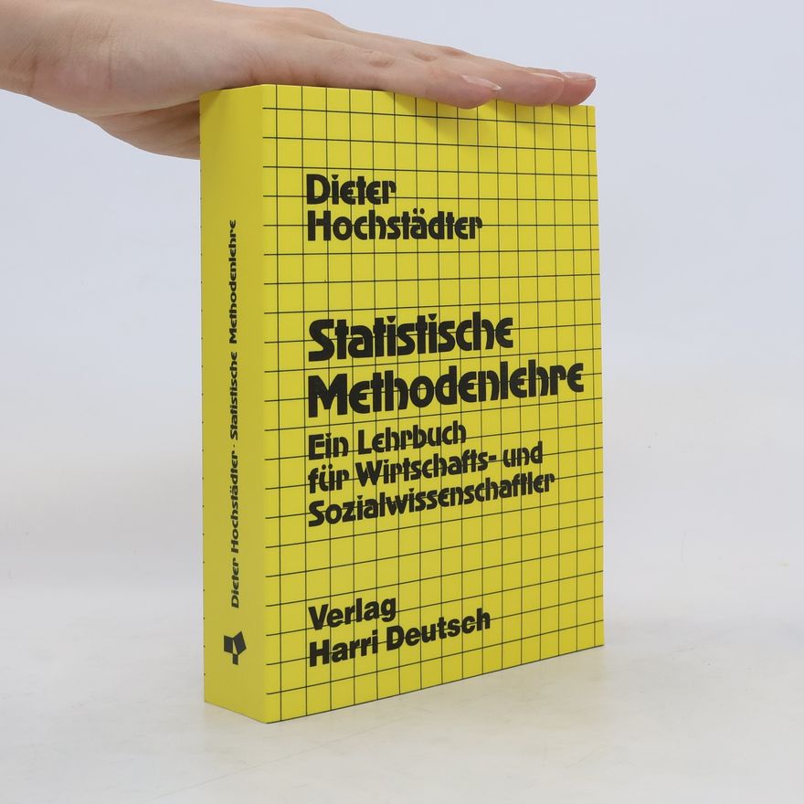 Dieter Hochstädter Statistische Methodenlehre