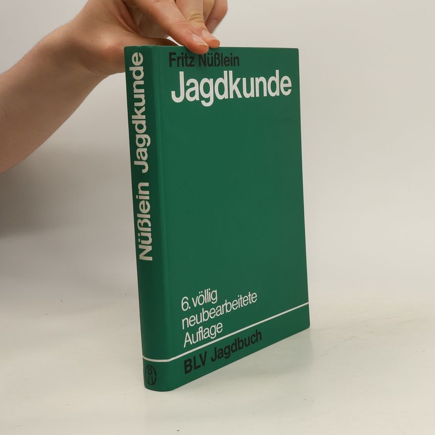 Fritz Nüßlein Jagdkunde