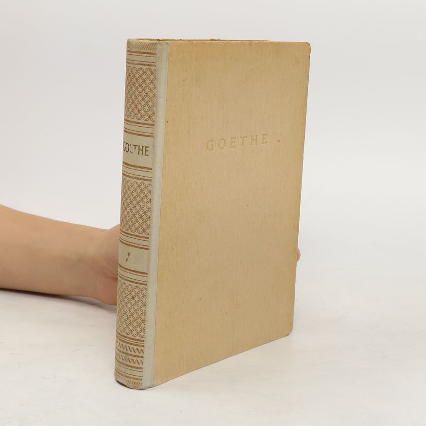 Johann Wolfgang von Goethe Goethe