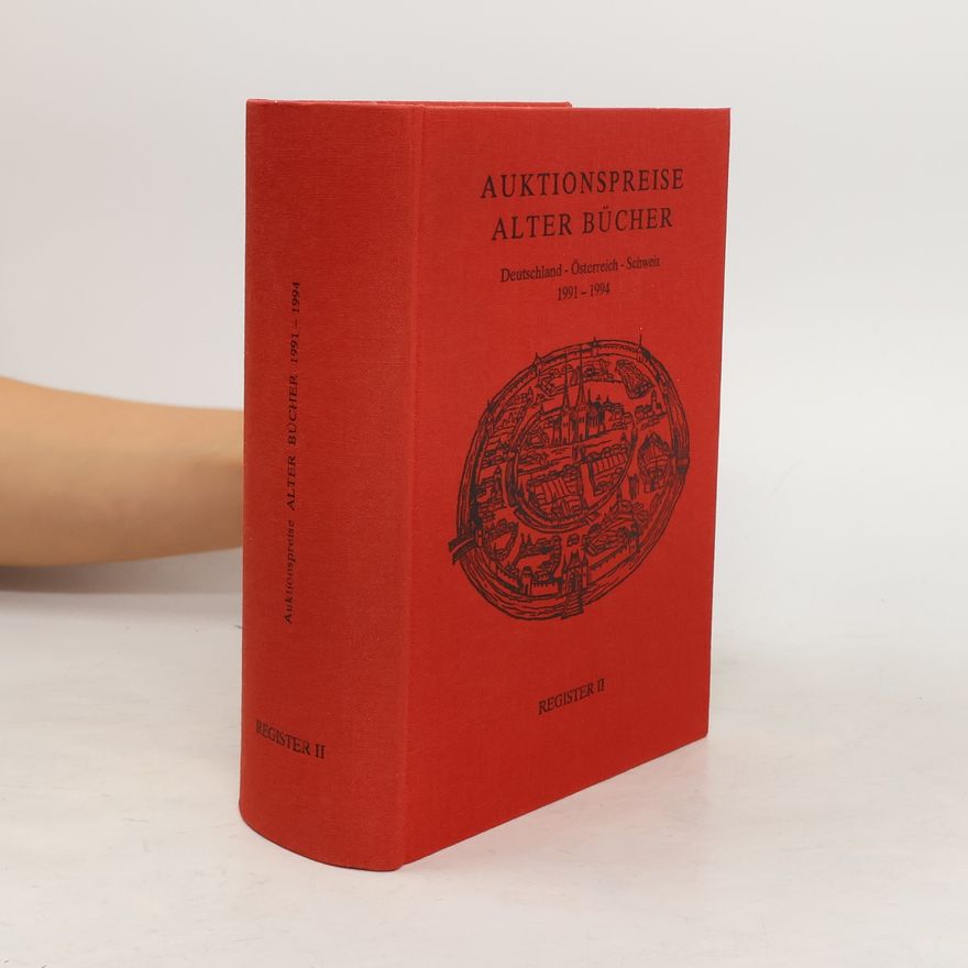 Collectif d'auteurs Auktionspreise Alter Bücher. Register II