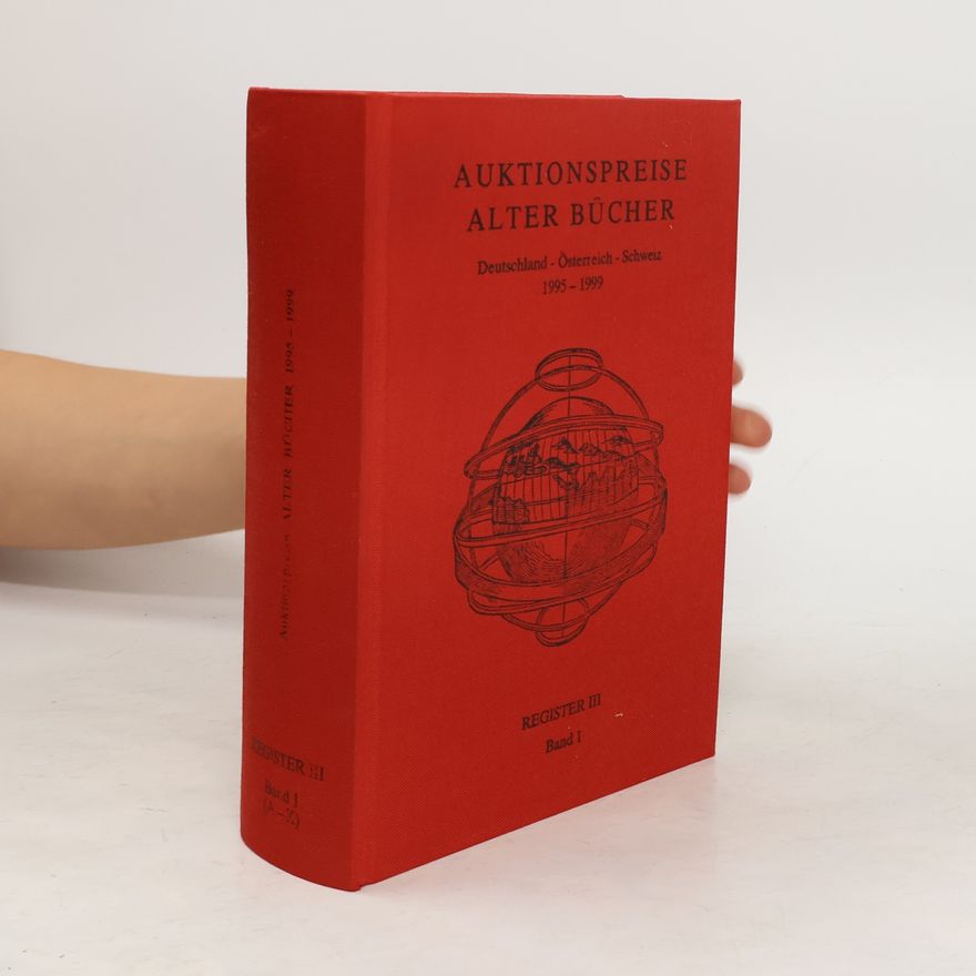 Collectif d'auteurs Auktionspreise alter Bücher. Register III, Band 1
