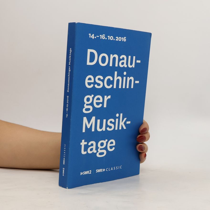 Collectif d'auteurs Donaueschinger Musiktage 2016